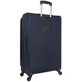 Ben Sherman Houndstooth Hike 3-Pc Set 20" Carry-On, 24", 28", Navy W/Blue