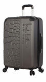 Nicole Miller New York Wild Side Collection Hardside 24" Luggage Spinner (24in, Wild Side Navy)