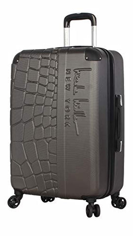 Nicole Miller New York Wild Side Collection Hardside 24" Luggage Spinner (24in, Wild Side Navy)
