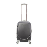 Travelers Polo & Racquet Club Tprc Barnet 3-Piece Expandable Spinner Luggage Set, Silver, One Size