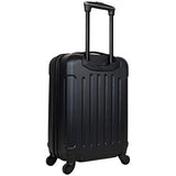 Heritage Travelware Lincoln Park 20" Hardside 4-Wheel Spinner Carry-on Luggage, Black