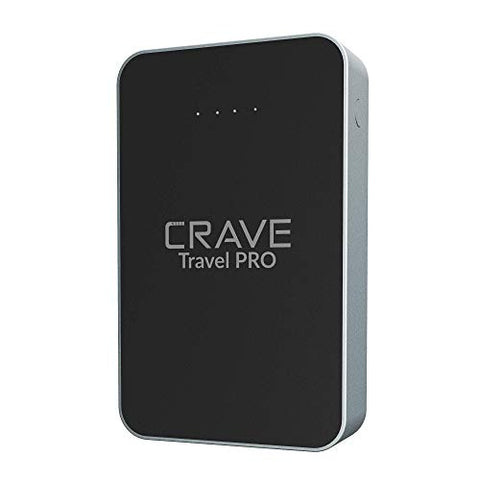 Crave Travel PRO Power Bank with 13400 mAh [Quick Charge QC 3.0 USB + Type C with PD] Portable Battery Charger