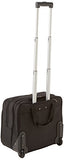 Kenneth Cole Reaction 1680d Polyester Dual Compartment 17" Wheeled Laptop Bag, Black