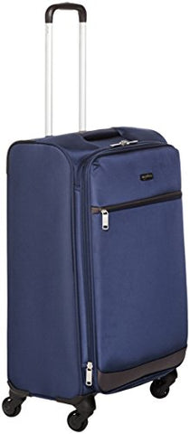 Amazonbasics Softside Spinner Luggage - 29-Inch, Navy Blue