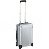 Zero Halliburton Geo Polycarbonate Carry On 2 Wheel Travel Case, Silver, One Size