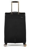 Ted Baker Womens Albany Softside 4WL Large Trolley (One Size, Black)