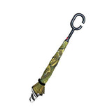 Reverse Umbrella 3D Oil Paintings On Canvas Golden Flowers Windproof for Car