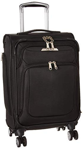 Samsonite Solyte DLX Expandable Softside Carry On with Spinner Wheels, 21 Inch, Midnight Black