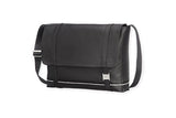 Moleskine Lineage Messenger Bag, Leather, Black