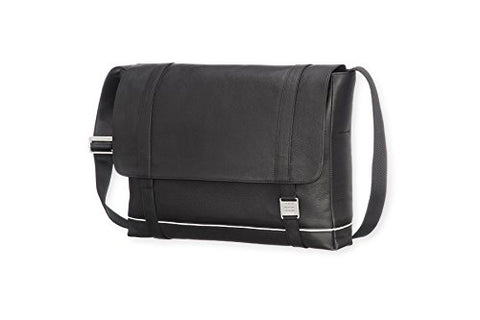 Moleskine Lineage Messenger Bag, Leather, Black