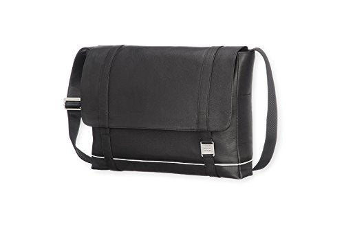 Moleskine Lineage Messenger Bag, Leather, Black