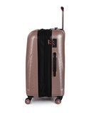 it Girl 21.5" Sparkle 8 Wheel Hardside Expandable Spinner with TSA Lock, Black