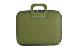 Bombata Bag Firenze Briefcase by Fabio Guidoni - Khaki Green / 13 inch