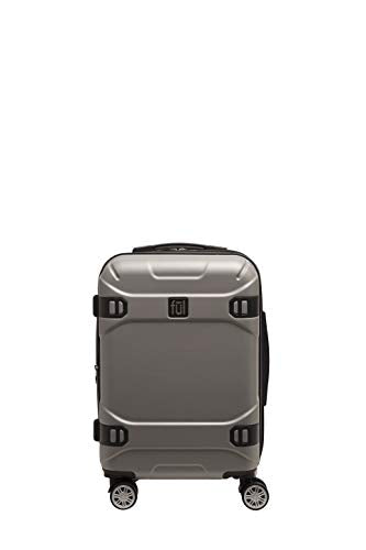 FUL Luggage Molded Detail, Silver