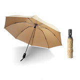 GADIEMKENSD Large 8 Rib Travel Automatic Umbrella Windproof with Auto Open Close Button Reverse