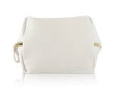 Betsey Johnson Snowman Kitch Nylon Travel Cosmetic Case Pouch - Cream Multi