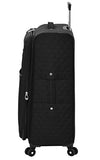 London Fog Calypso 28" Expandable Spinner, Black
