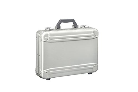 Zero Halliburton Geo Aluminum 3.0 Large Attaché Briefcase, Silver, One Size