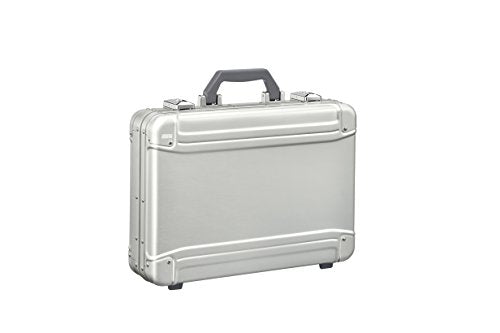 Zero Halliburton Geo Aluminum 3.0 Large Attaché Briefcase, Silver, One Size