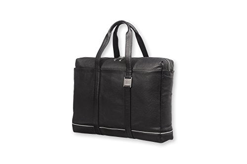 Moleskine Lineage Briefcase, Leather, Black