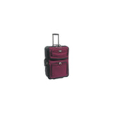 Travelers Choice Travel Select Amsterdam 25-Inch Expandable Rolling Upright, Burgundy