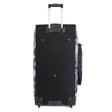 Ecko Unltd. Men's United 32" Large Rolling Duffel Bag, Grey Camo/Blue, One Size