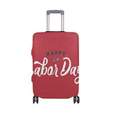 Suitcase Cover Suitcase Happy Labor Day Luggage Cover Travel Case Bag Protector for Kid Girls