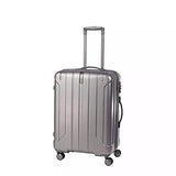 Samsonite Near Spinner 66/24 exp Unisex Medium Silver Polypropylene Luggage Bag AY8055002