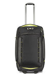 High Sierra At8 Wheeled Upright Duffel Bag, Black/Zest, 26"