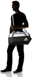 adidas womens Squad Duffel Bag White/ Black, One Size