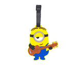 Celldesigns Set Of 3 Minions Luggage Tag Suitcase Id Tag With Adjustable Strap (Minions In Jeans)