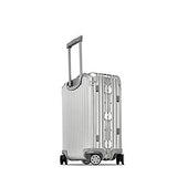 Rimowa Topas Carry on Luggage IATA 20"Inch Cabin Multiwheel TSA Lock Spinner 32L Suitcase - Silver