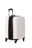 SWISSGEAR 7366 Expandable Hardside Spinner (18", White)