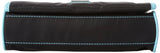 Hadaki Nylon Toiletry Pod Roll-up, Black/Aqua
