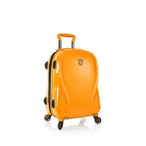 Heys Xcase 2G Atomic Tangerine 21" Carry-On Spinner Luggage, 100% Polycarbonate