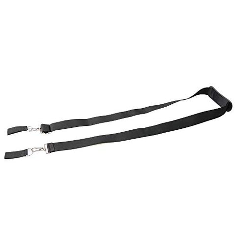 BQLZR 38MM Width Backpack Waist Belt Strap D-Ring Buckle with Shoulder Pad for DIY Toolbox