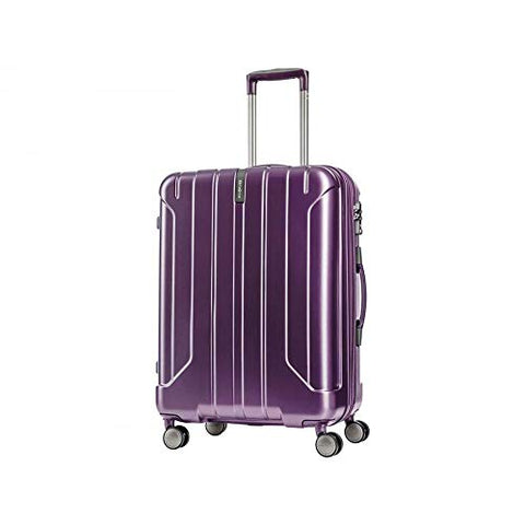 Samsonite Near Spinner 66/24 exp Ladies Medium Purple Polypropylene Luggage Bag AY8093002