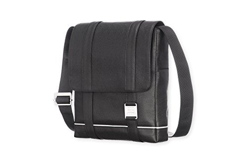 Moleskine Lineage Reporter Bag, Leather, Black