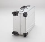Zero Halliburton Classic Aluminum Carry On 2 Wheel Travel Case, Black, One Size
