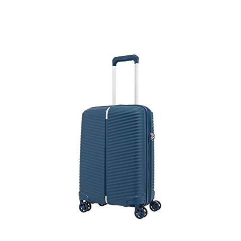 Samsonite Varro Spinner Unisex Small Blue Polypropylene Luggage Bag GE6071001