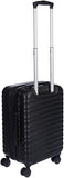 Amazonbasics Hardside Spinner Luggage - 20-Inch Carry-On/Cabin Size, Black