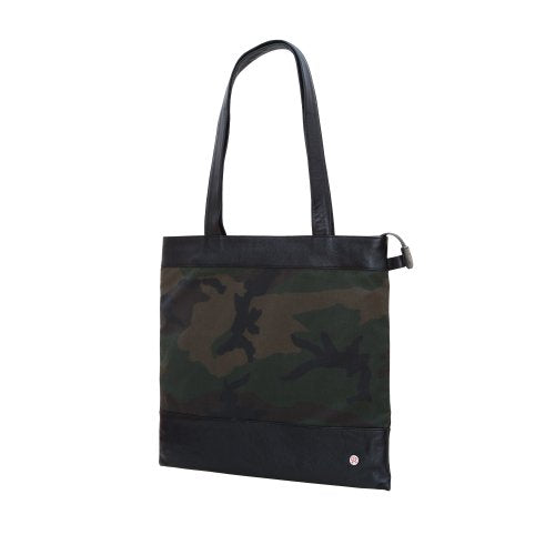 Token Bags Waxed Graham Tote Bag, Camouflage/Black, One Size