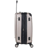 Kenneth Cole Reaction Renegade 3-Piece Luggage Expandable 8-Wheel Spinner Lightweight Hardside Travel Suitcase Set, Champagne, (20"/24"/28")