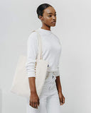 BAGGU Merch Tote, Simple and Easy Canvas Tote Bag, Natural Canvas