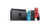 Nintendo Switch - Neon Red and Neon Blue Joy-Con