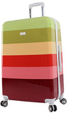 Nicole Miller Rainbow 28" Hard-Sided Luggage Spinner (Olive)