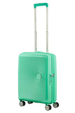 American Tourister - Soundbox Spinner Expandable, 55cm, 35,5/41 L - 2,6 KG, Green (Deep Mint)