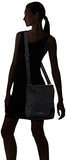 Baggallini Accord Crossbody Messenger Travel Bag with Organizational Pockets, Black, One Size