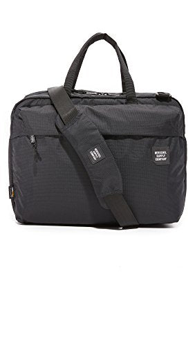 Herschel Supply Co. Men's Britannia Trail 3 Way Briefcase, Black, One Size