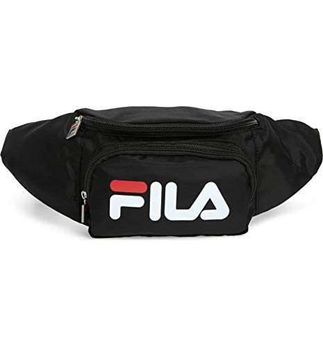 Fila Unisex Fanny Pack, Black, 1 Size